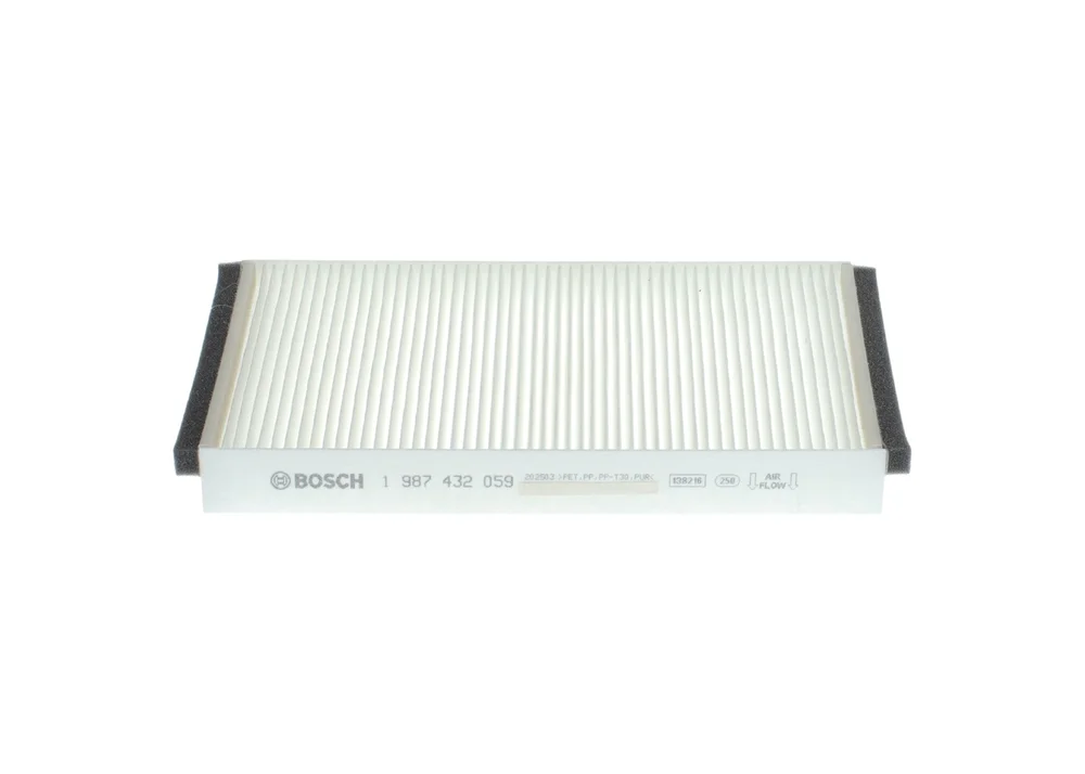 Filtr, vzduch v interiéru BOSCH 1987432059