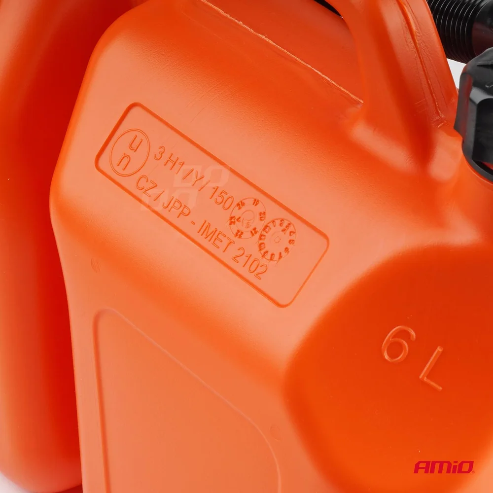 Kanystr na benzín dvoukomorový plastový 6L + 2,5L AMIO 03208 - Obrázek 3