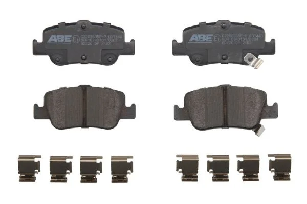 Sada brzdových destiček, kotoučová brzda ABE C22036ABE-P