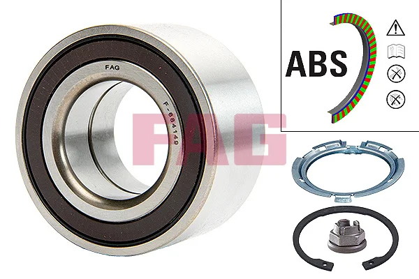 Sada lozisek kol Schaeffler FAG 713630990 – OE 6001547686