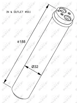Susarna, klimatizace NRF 33284 Susarna, klimatizace NRF 33284