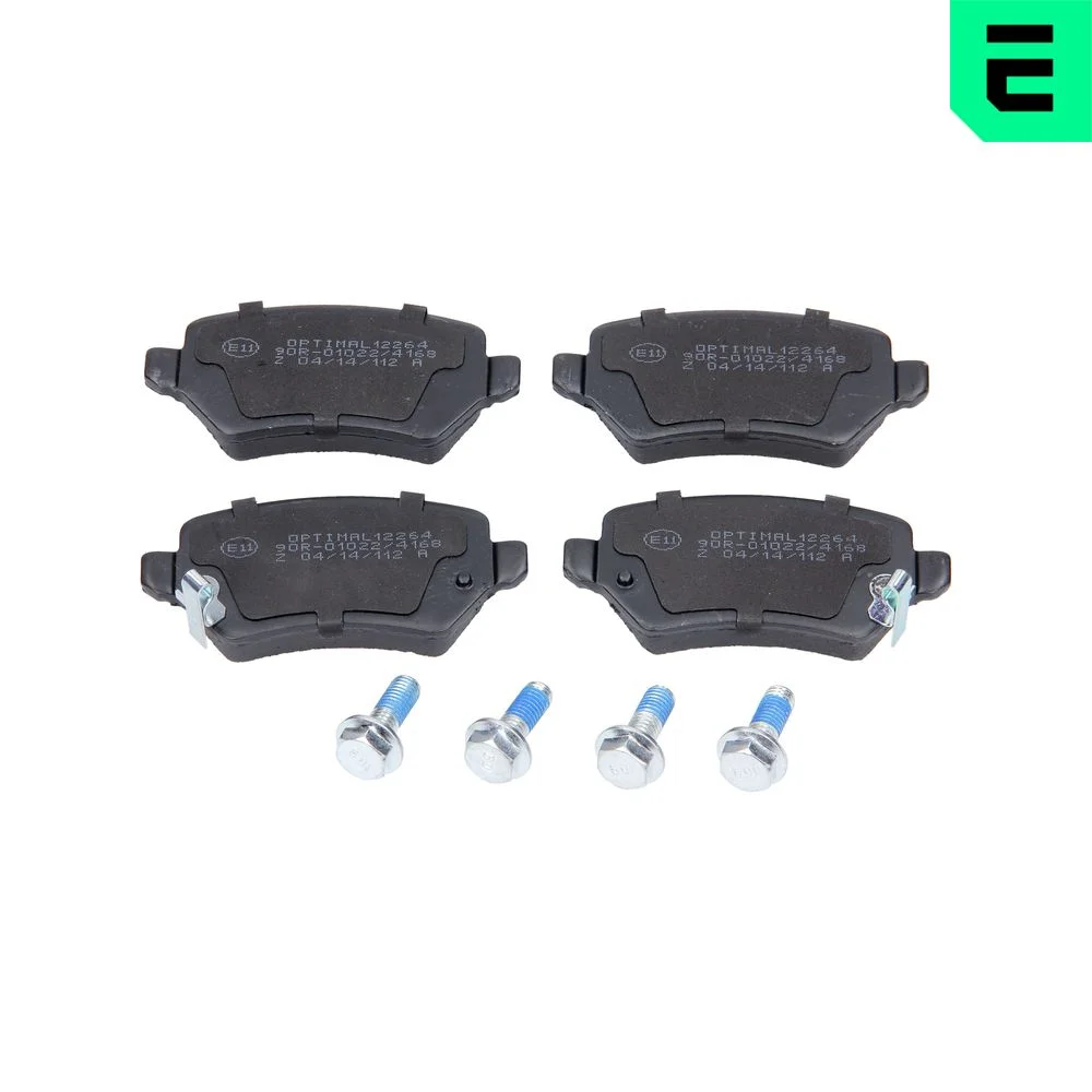 Sada brzdových destiček, kotoučová brzda OPTIMAL BP-12264
