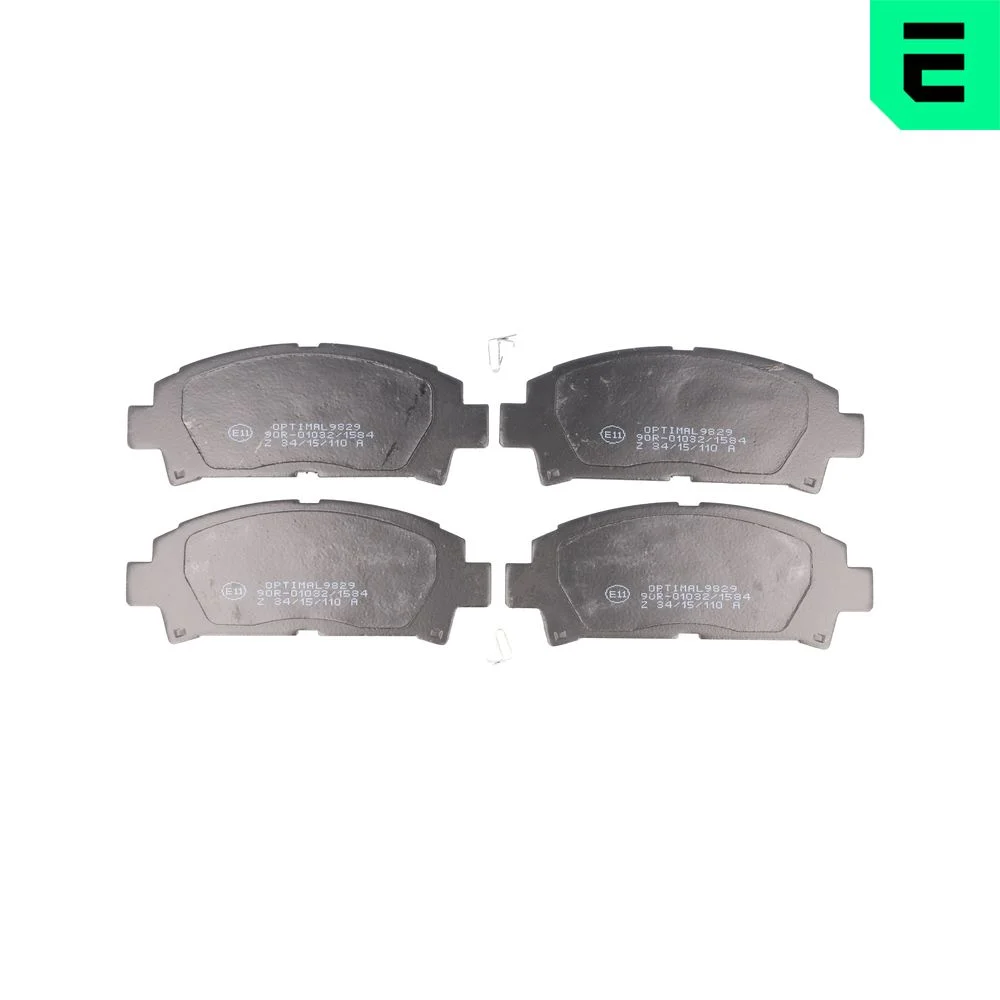 Sada brzdových destiček, kotoučová brzda OPTIMAL BP-09829