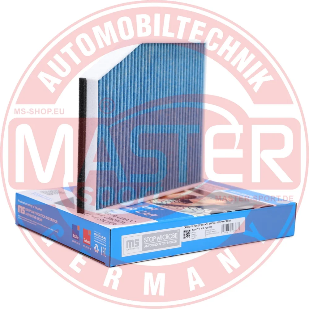 Filtr, vzduch v interiéru MASTER-SPORT GERMANY 29007/1-IFB-PCS-MS
