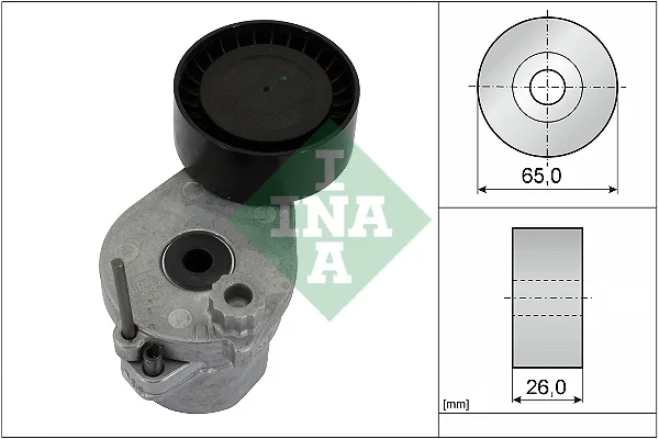 Napínací rameno, žebrovaný klínový řemen Schaeffler INA 534069310