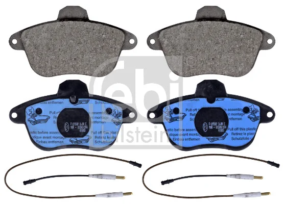 Sada brzdových destiček, kotoučová brzda FEBI BILSTEIN 116038