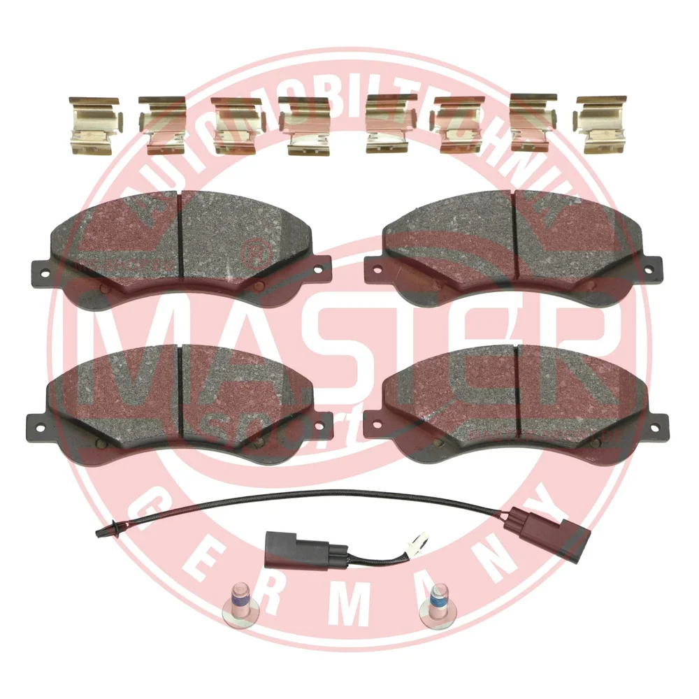 Brzdové platničky-sada PREMIUM predné FORD Tranzit MASTER-SPORT GERMANY 13046038332N-SET-MS