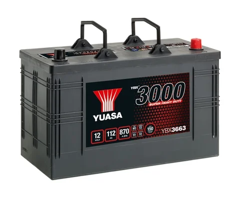 startovací baterie YUASA YBX3663 – OE 20393420