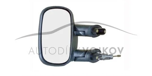 Zrcátko zpětné levé L mechanické ovládané táhly - lakovací v:9102