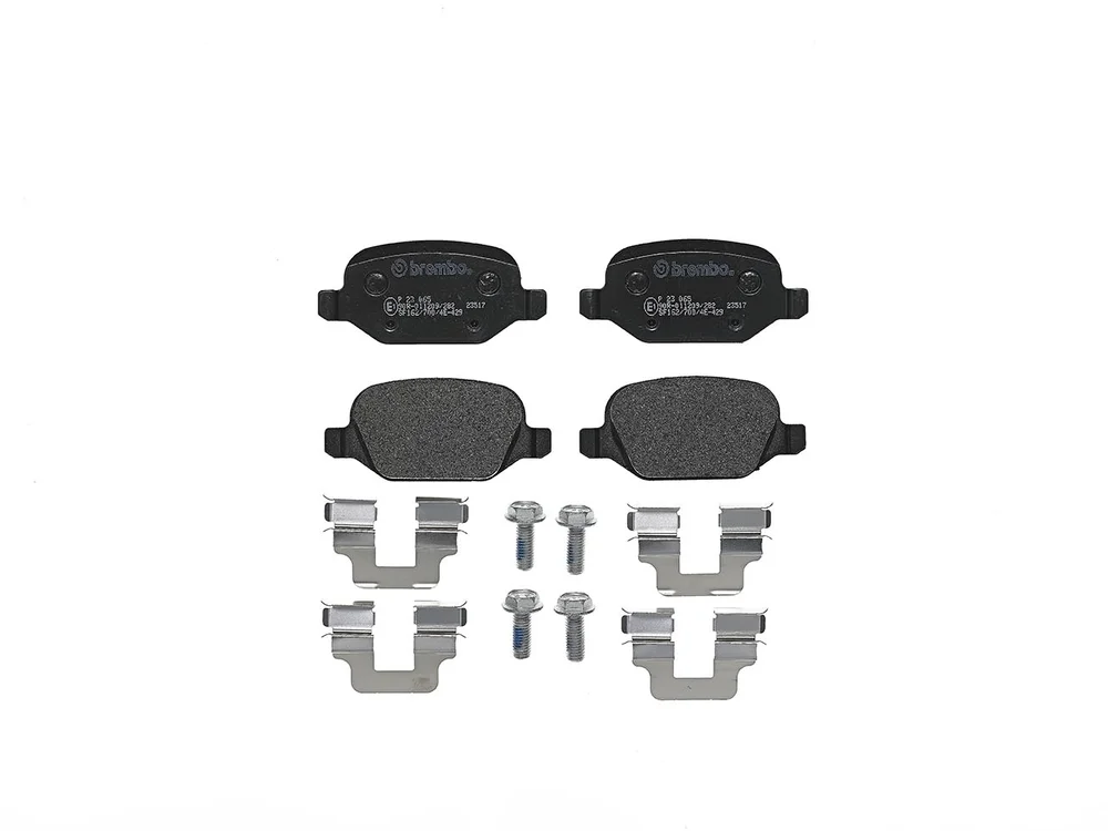 Sada brzdových destiček, kotoučová brzda BREMBO P23065