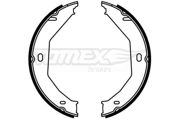 Sada brzdových čelistí Tomex Brakes TX22-58