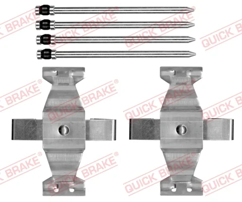 Sada prislusenstvi, oblozeni kotoucove brzdy QUICK BRAKE 109-1804