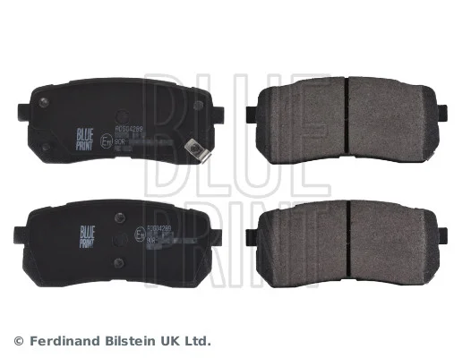 Sada brzdových destiček, kotoučová brzda BLUE PRINT ADG04289