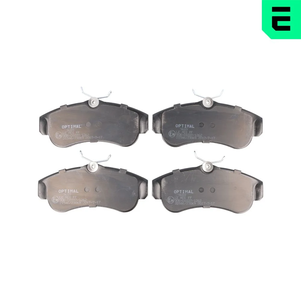Sada brzdových destiček, kotoučová brzda OPTIMAL BP-09689