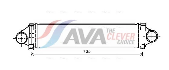 chladič turba AVA Clever Choice AU4213 chladič turba AVA Clever Choice AU4213