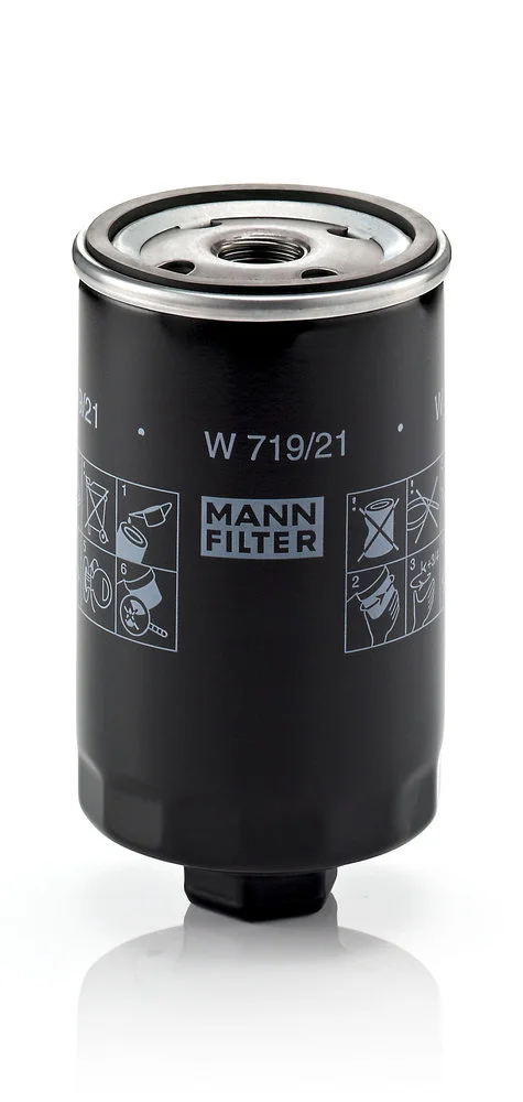 Olejový filtr MANN-FILTER W719/21 – OE 037115561