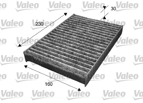 Filtr, vzduch v interiéru VALEO 715538 – OE 7711228912