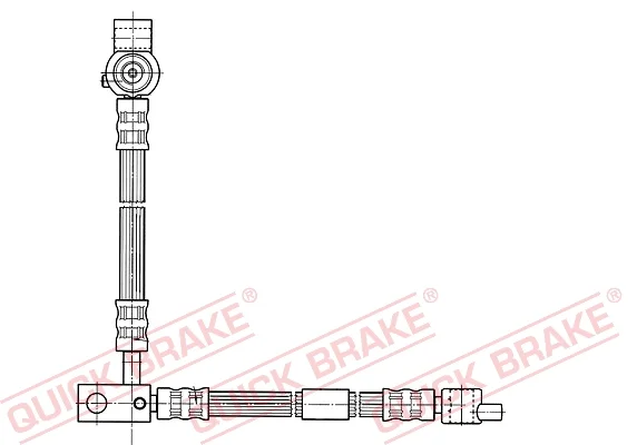 Brzdová hadice QUICK BRAKE 59.994