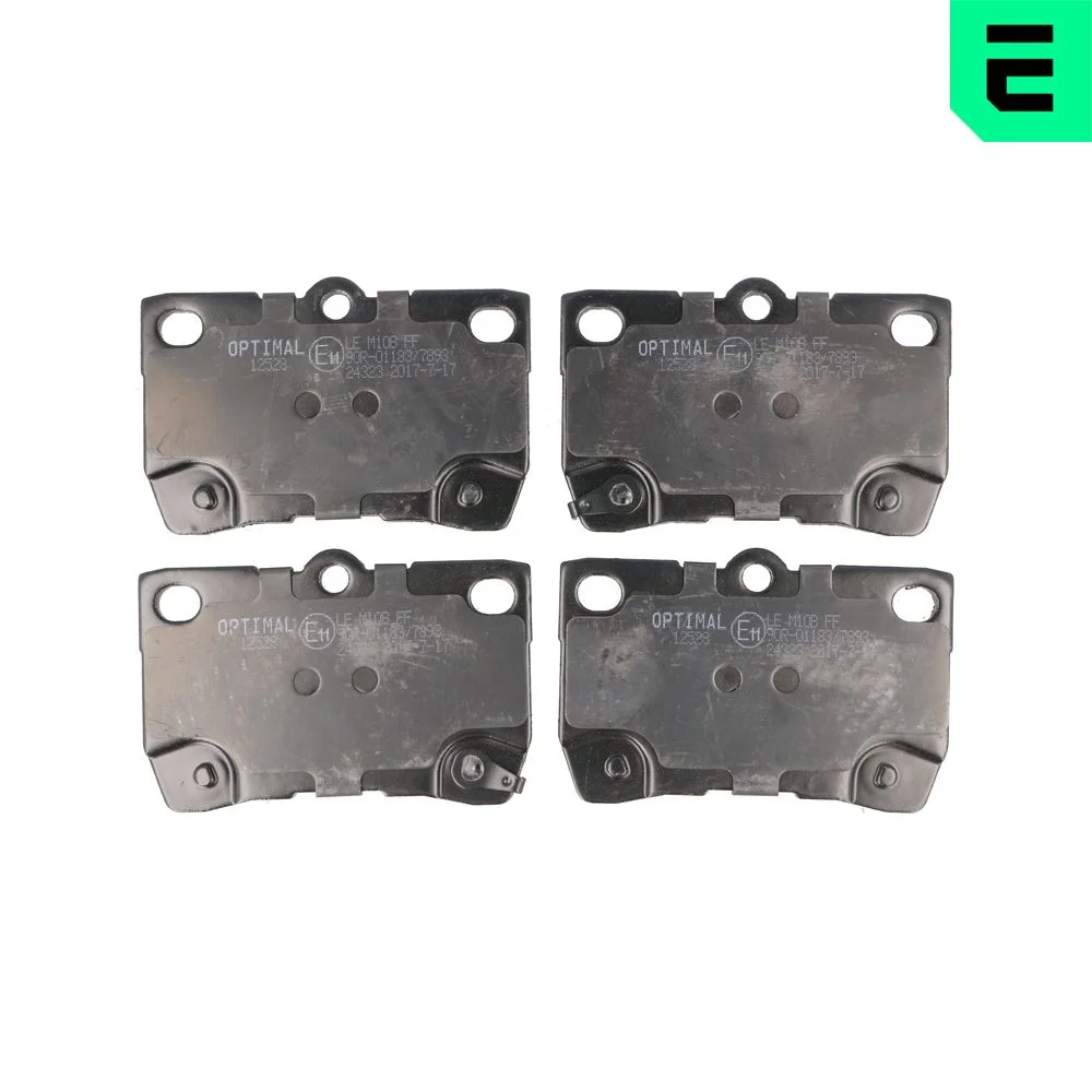 Sada brzdových destiček, kotoučová brzda OPTIMAL BP-12528