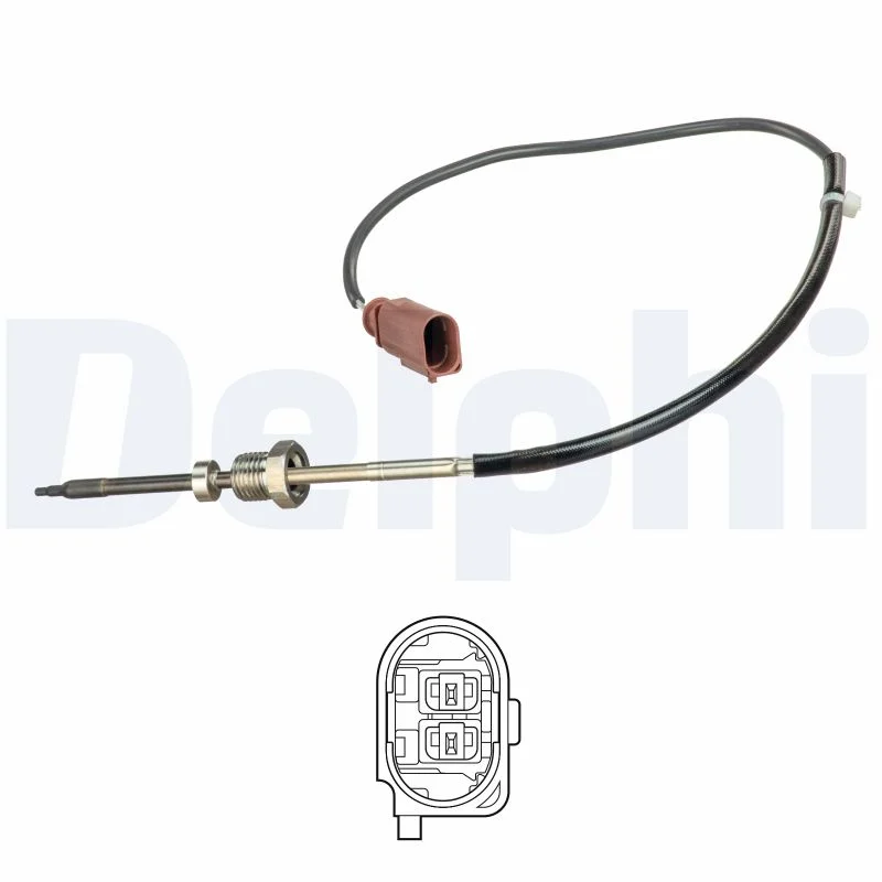 Čidlo, teplota výfukových plynů DELPHI TS30259 – OE 8K0906088 Čidlo, teplota výfukových plynů DELPHI TS30259 – OE 8K0906088