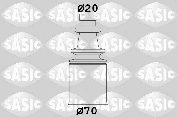 Sada měchů, hnací hřídel SASIC 2873693