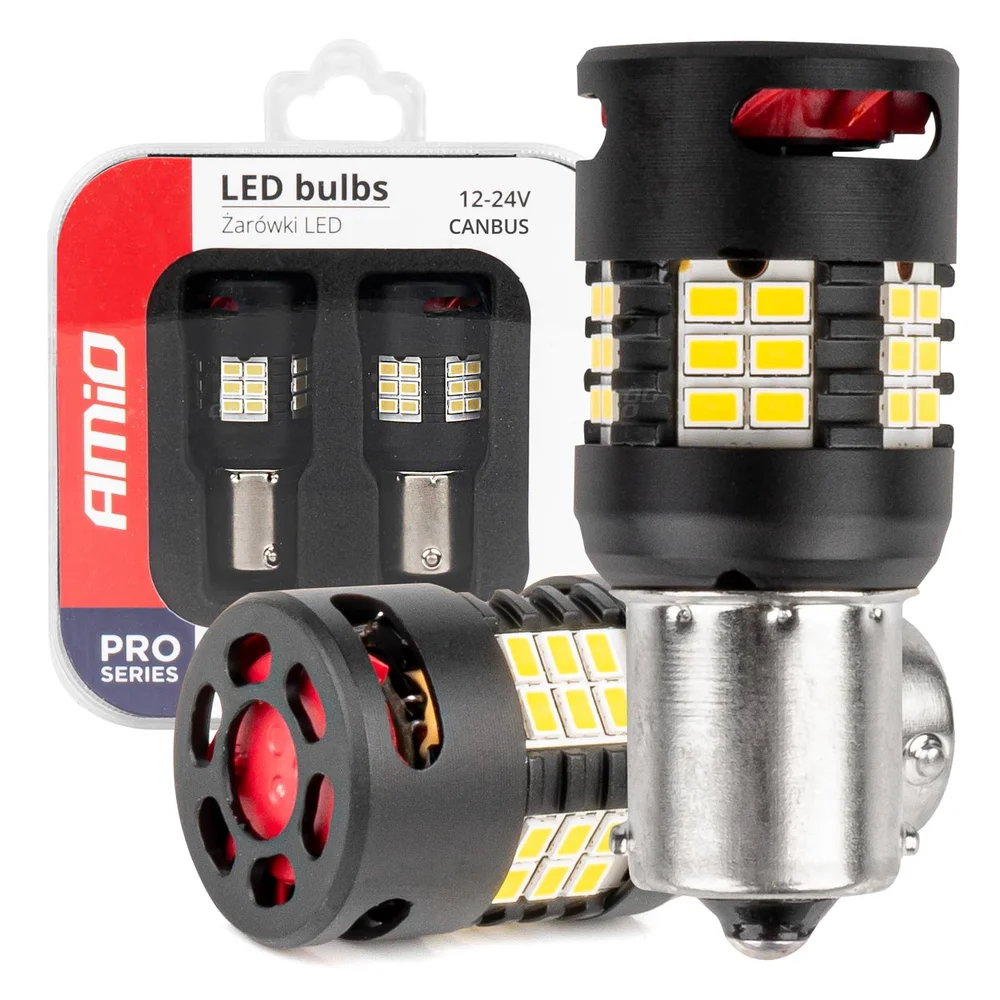 LED BUBLS CANBUS PRO series 1156 BA15S P21W R10W R5W 24×3020 SMD FAN White 12V/24V AMIO-03721 LED BUBLS CANBUS PRO series 1156 BA15S P21W R10W R5W 24×3020 SMD FAN White 12V/24V AMIO-03721