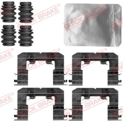 Sada prislusenstvi, oblozeni kotoucove brzdy QUICK BRAKE 109-1865