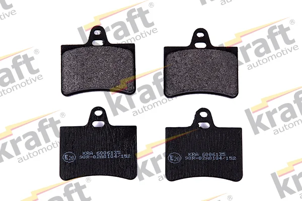 Sada brzdových destiček, kotoučová brzda KRAFT AUTOMOTIVE 6006135