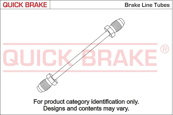 Brzdové potrubí QUICK BRAKE CU-0640A-A