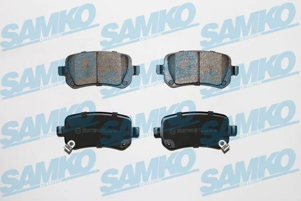 Sada brzdových destiček, kotoučová brzda SAMKO 5SP1550