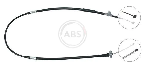 Tazne lanko, parkovaci brzda A.B.S. K16048
