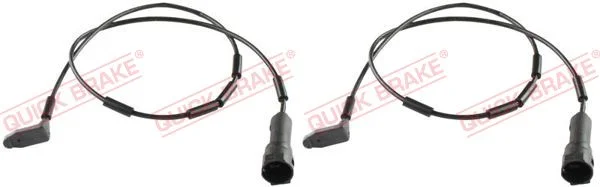 Vystrazny kontakt, opotrebeni oblozeni QUICK BRAKE WS0119A