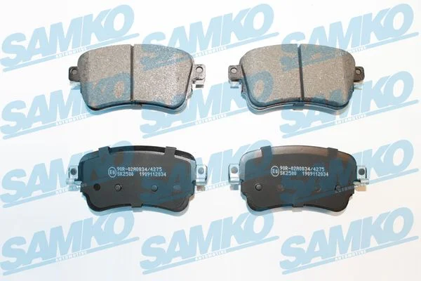 Sada brzdových destiček, kotoučová brzda SAMKO 5SP2034