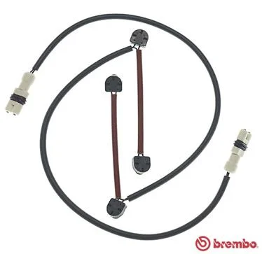Vystrazny kontakt, opotrebeni oblozeni BREMBO A00339