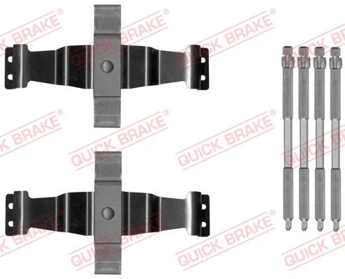 Sada prislusenstvi, oblozeni kotoucove brzdy QUICK BRAKE 109-1886