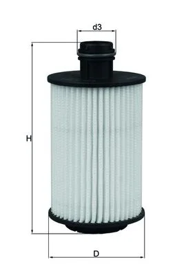 Olejový filtr KNECHT OX1012D