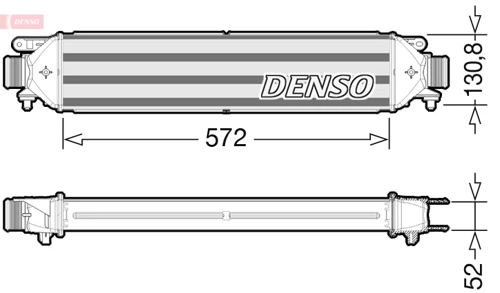 Chladič turba DENSO DIT09103 – OE 52018046 Chladič turba DENSO DIT09103 – OE 52018046
