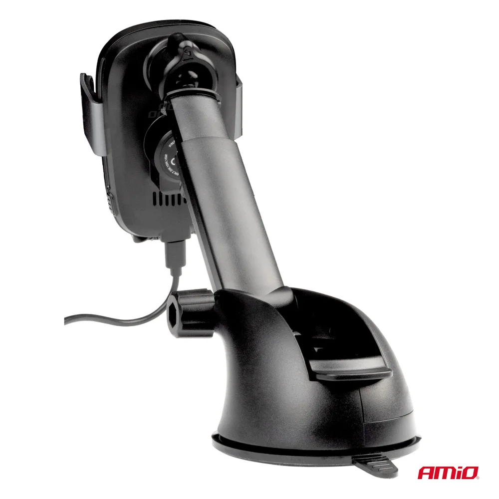 Automatický držák telefonu s bezdrátovým indukčním nabíjením 15W AMIO-03779 - Obrázek 2