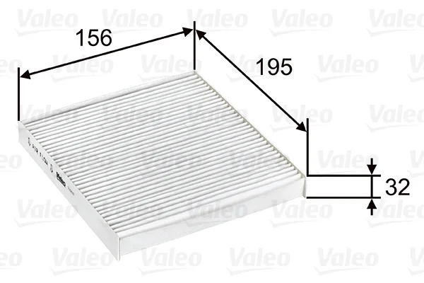 Filtr, vzduch v interiéru VALEO 715637