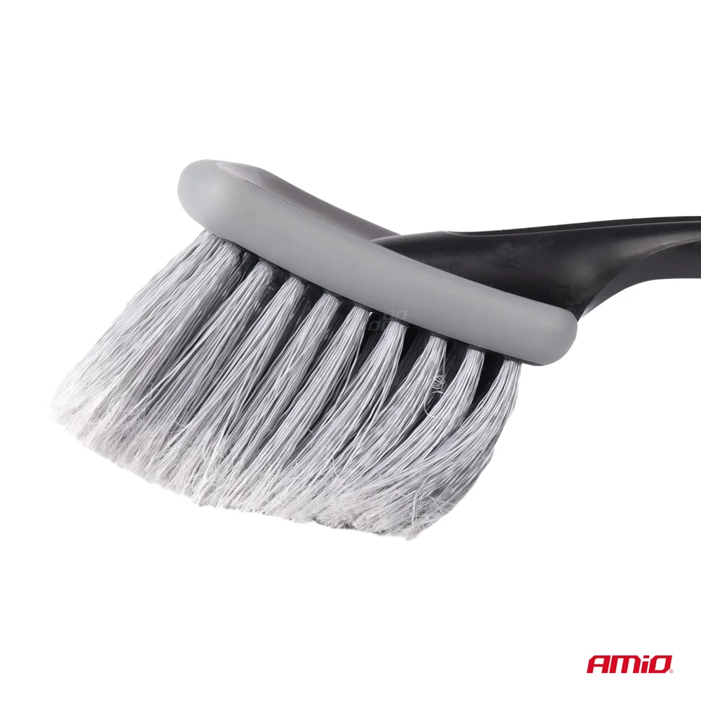 Kartáč na čištění ráfků kol dlouhý 50 cm AMIO-04032 - Obrázek 2