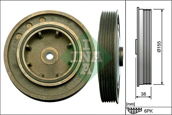 remenice, klikovy hridel Schaeffler INA 544010110