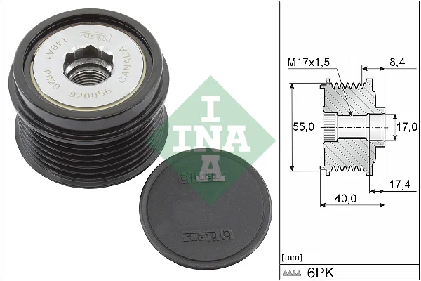 Předstihová spojka Schaeffler INA 535033610