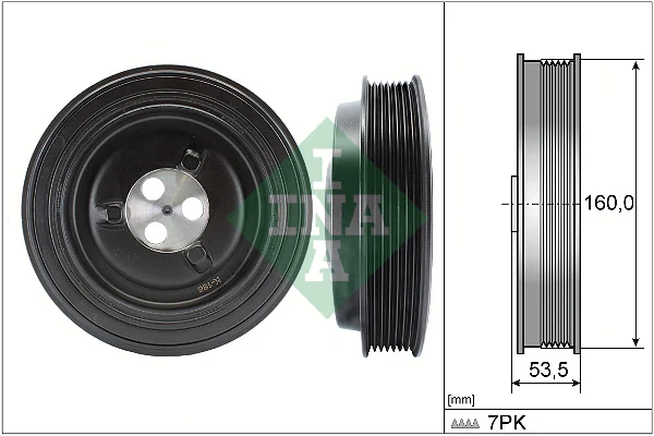 Řemenice, klikový hřídel Schaeffler INA 544013210
