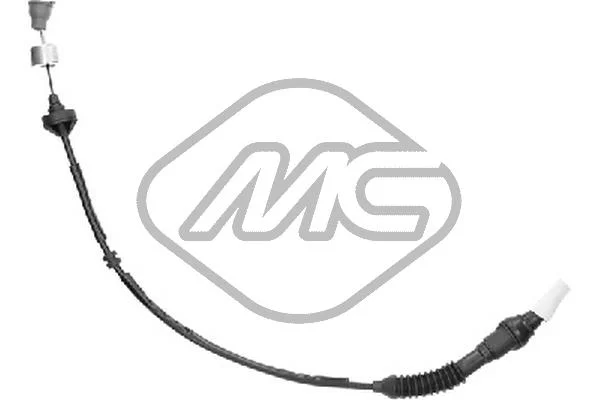 Tažné lanko, ovládání spojky METALCAUCHO 80735