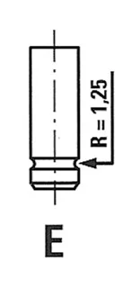 Sací ventil FRECCIA R4292/XB