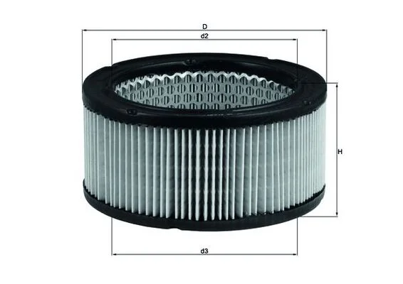 Vzduchový filtr KNECHT LX213