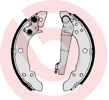 Sada brzdových čelistí BREMBO S85507