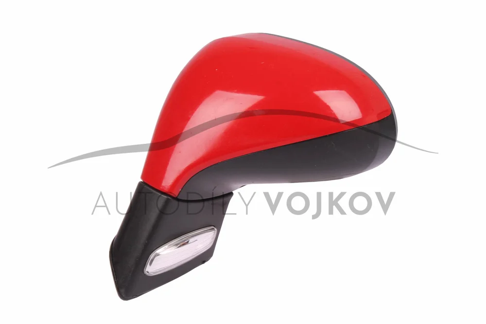 Zrcátko elektricky ovládané levé konvexní vyhřívané se směrovými/výstražnými světly v:52070