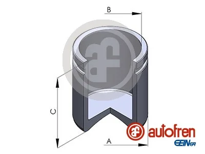 Píst, brzdový třmen AUTOFREN SEINSA D025576 – OE 2E0615423