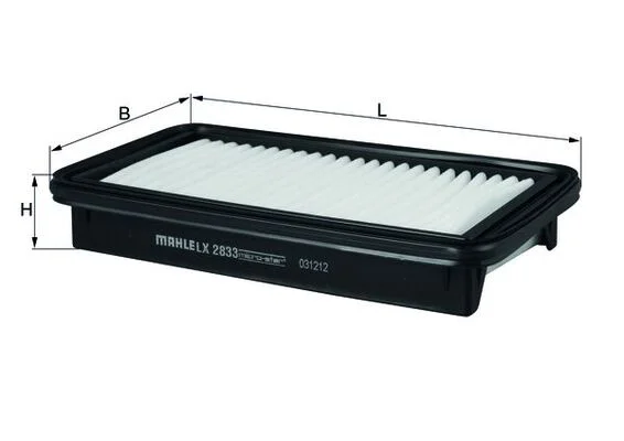 Vzduchový filtr KNECHT LX2833
